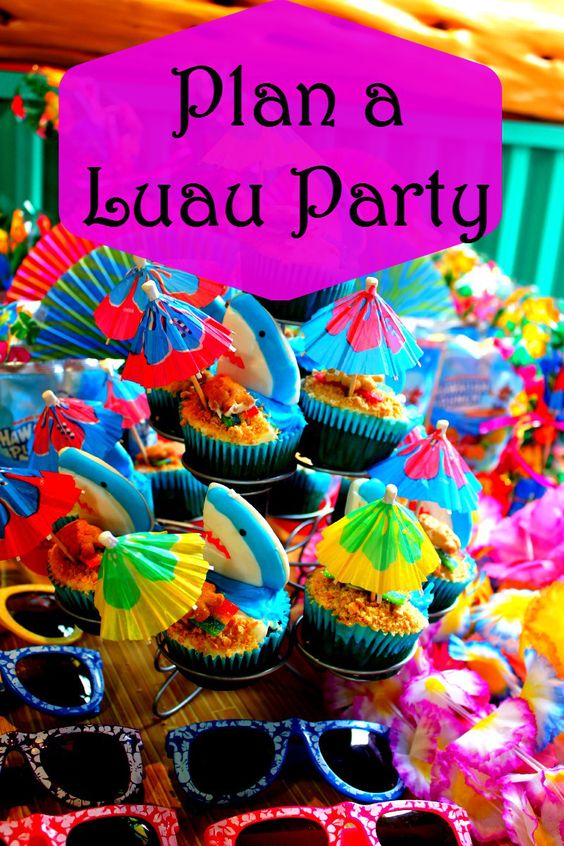 adults luau Planning a for