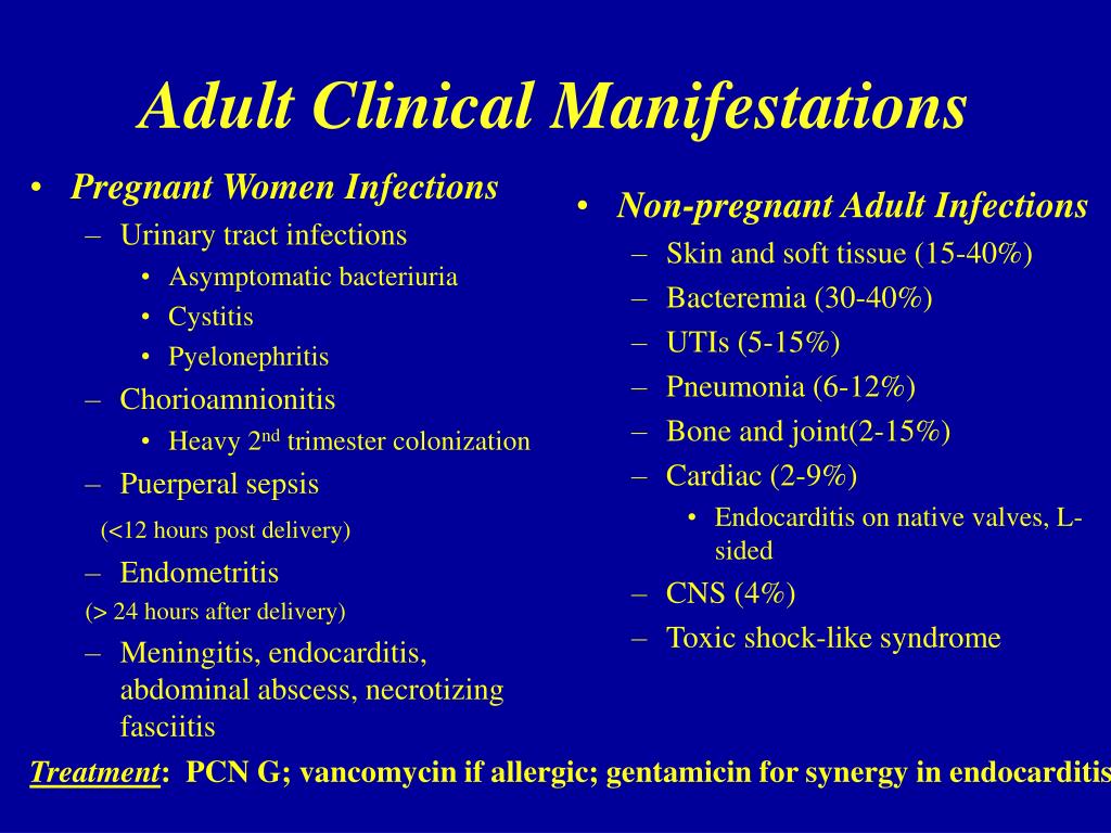 adults clinical features Hsp