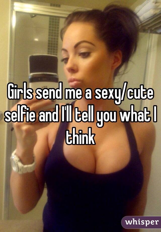 girl selfie sexy Cute