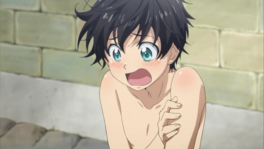boy naked anime