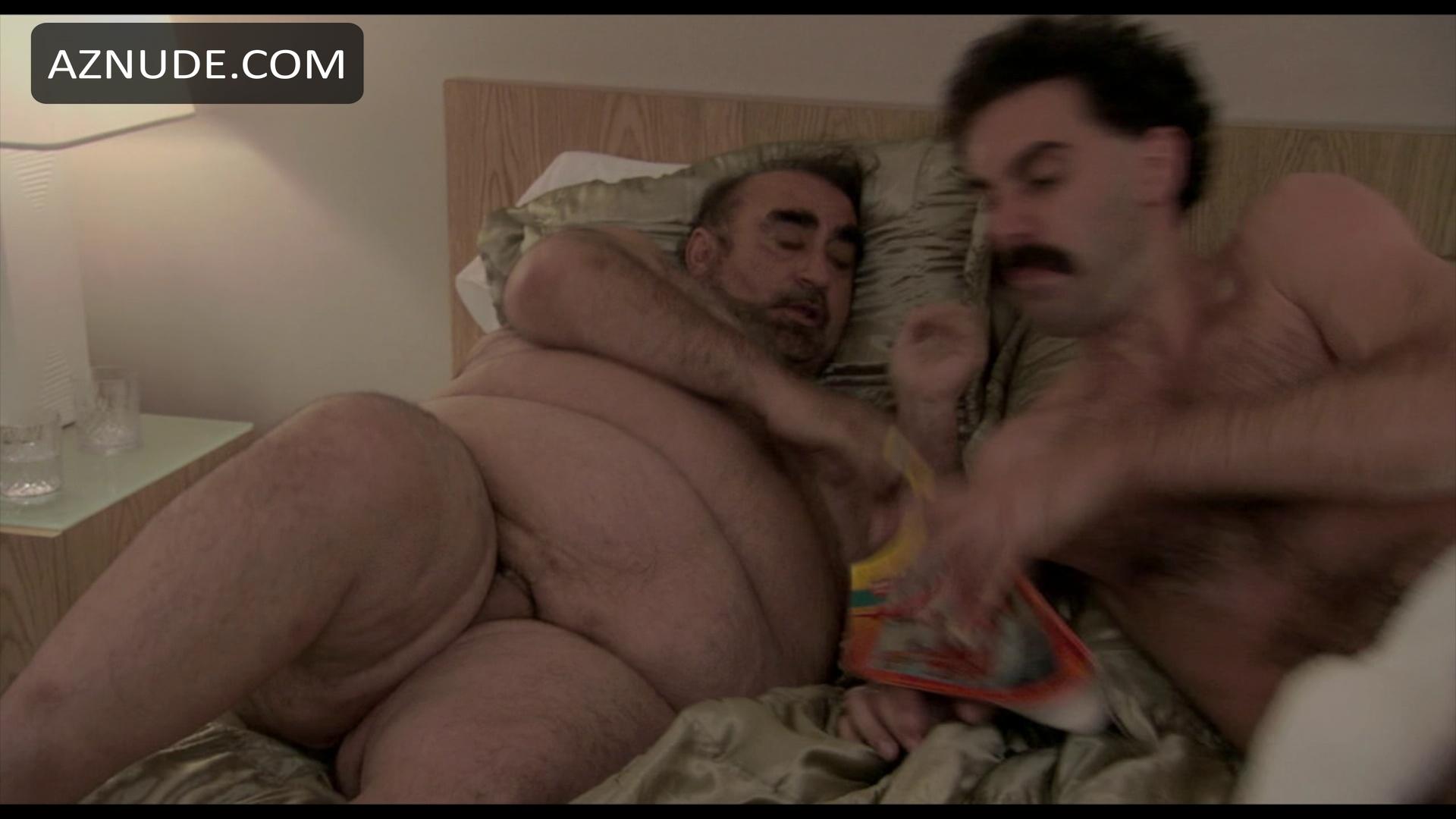 naked fight scene Borat.