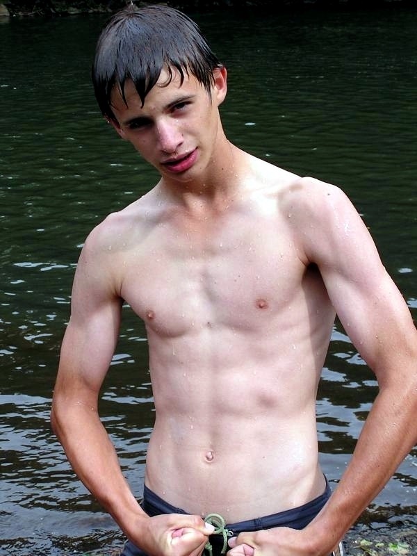 teenager boy shirtless Hot