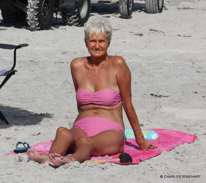 women bikini beach Mature