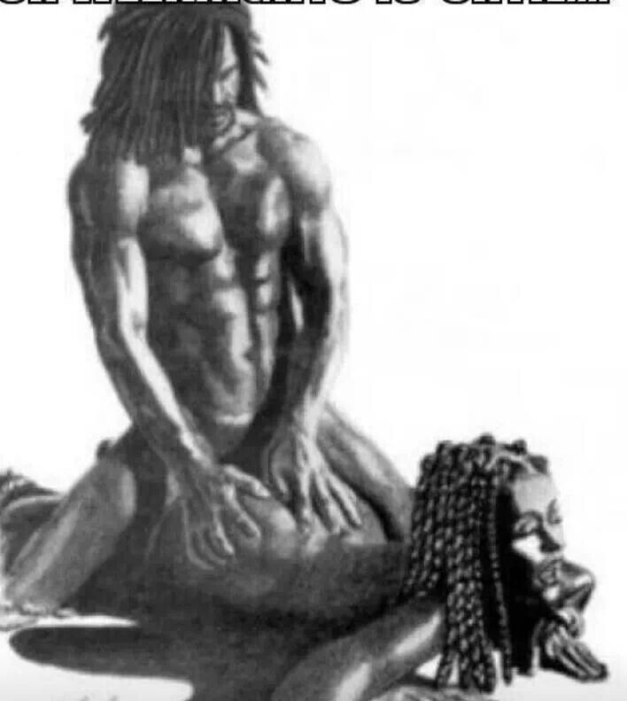 american nude art african Black women