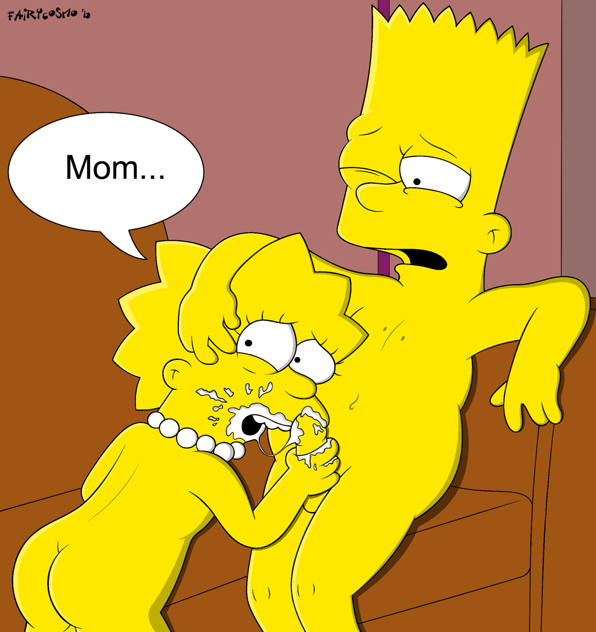 Marge simpson poses naked for playboy but what would lisa think