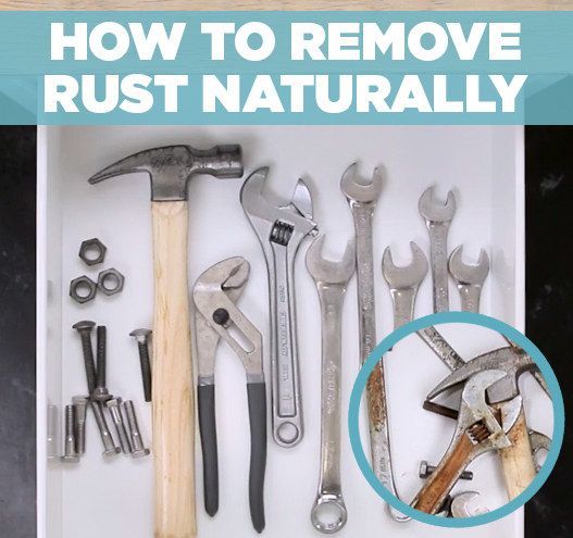 to strip rust How