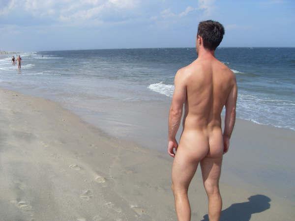 nude beaches Naked men in