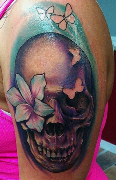 tattoo Cute skull