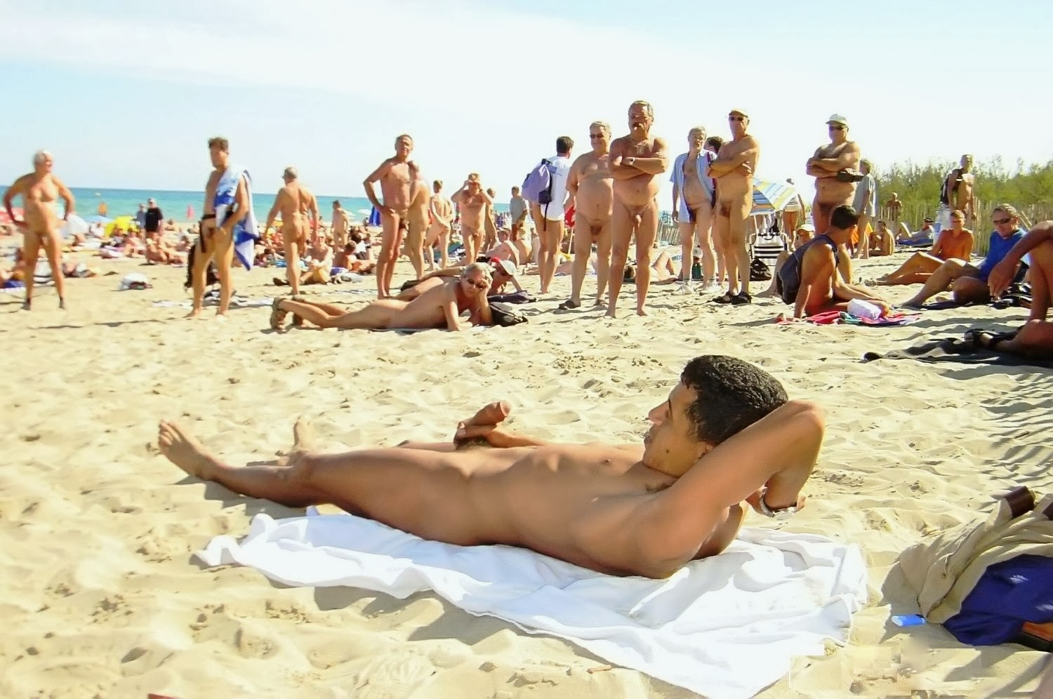nude in beaches men Naked