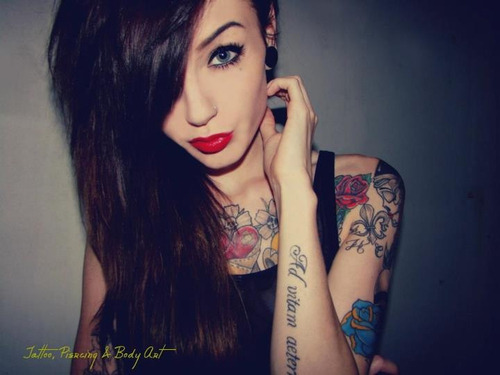 tattoos Tumblr girls with