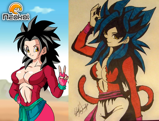 broly hot female Dragon ball z