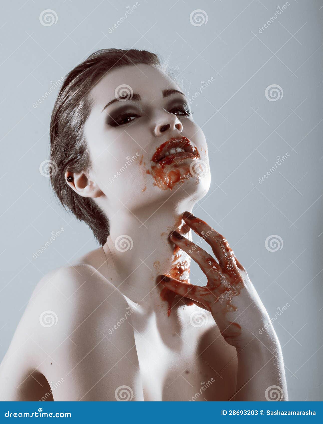 impaled Beautiful women horror