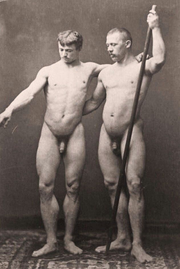 male models nude vintage
