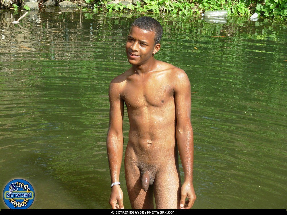 boy naked teenage black
