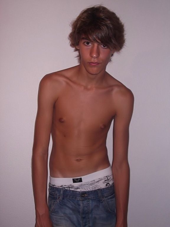 teenager boy shirtless Hot