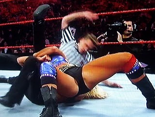 candice pussy slip michelle Wwe