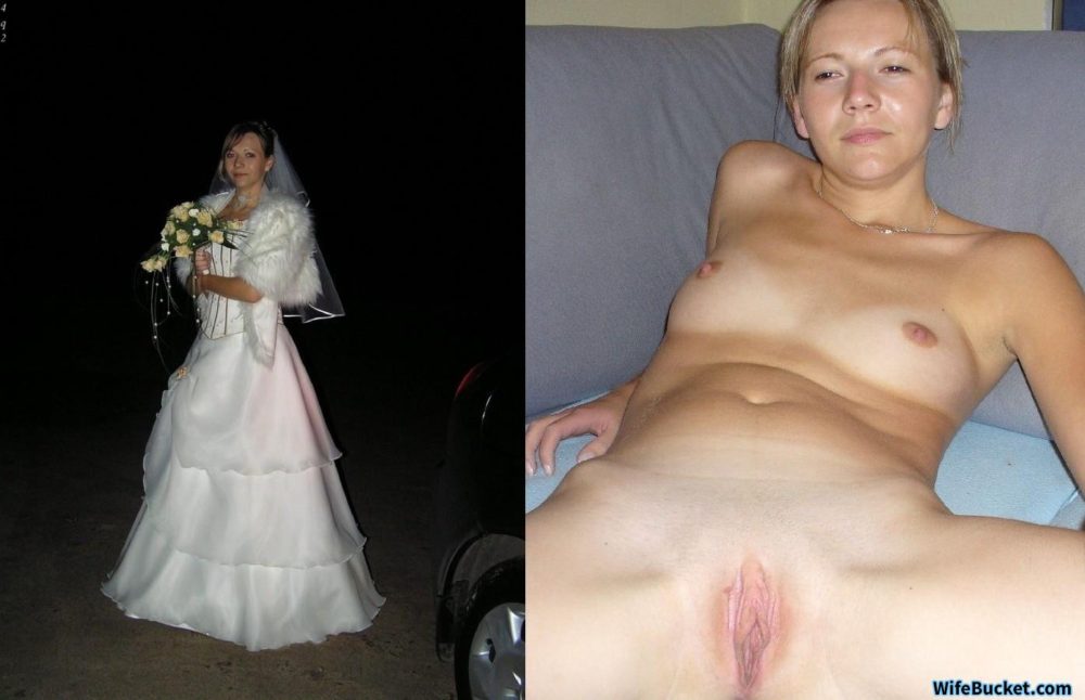 after and naked Brides before