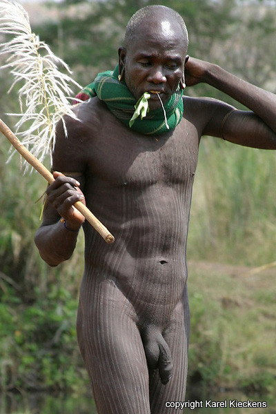 african nude Naked tribe men