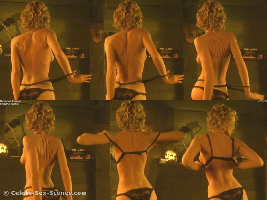 Nude rebecca romjin Rebecca Romijn