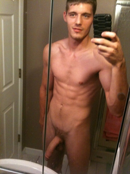 man selfie Naked