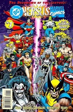 vs comics Marvel dc