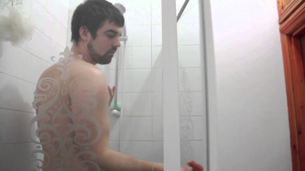 in shower Hot naked men